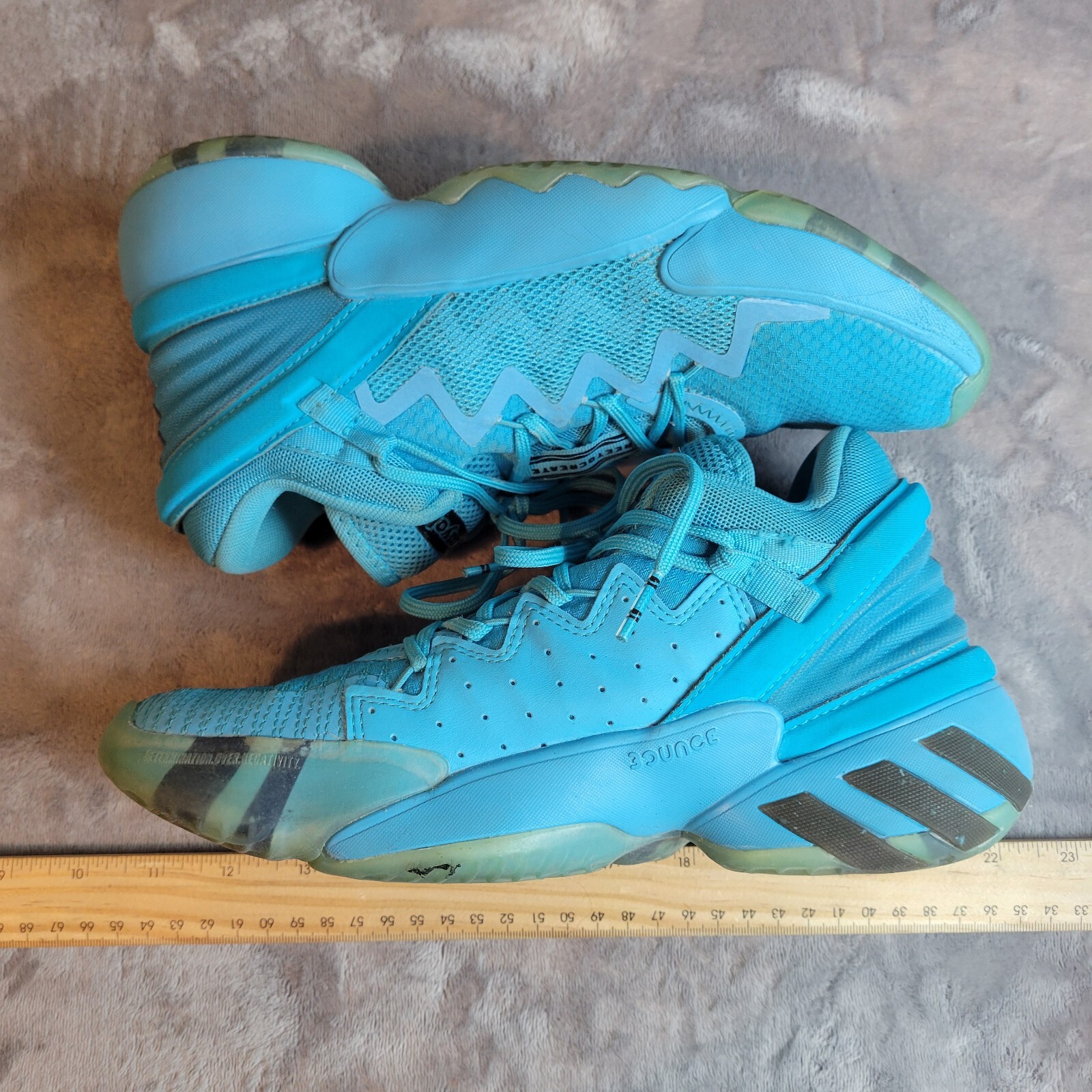 Adidas Don Crayola Blue Donovan Mitchell Basketball S… Gem