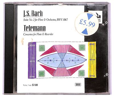 EBOND Johann Sebastian Bach - Orchestersuite Nr. 2 für Flöte und CD CD072811