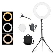 RL-480 Studio Photography Led Video Light Dimmable 18Inch 60W Selfie Ring Light