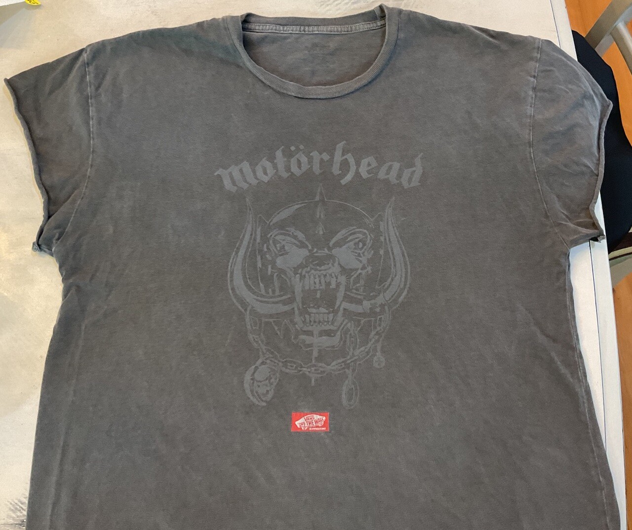 Vans X MOTORHEAD Warpig T-Shirt  Born To Lose - Live To Win Metallica Kiss-Med