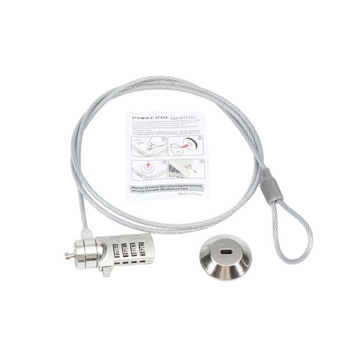 Laptop Password Lock Key Lock Anti-theft Lock Tablet Universal Security Wire - Photo 14/14