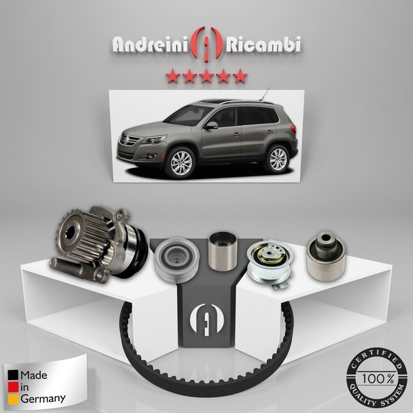 Set Vertrieb+Wasserpumpe TSI Tiguan 2.0 Tdi 125KW 170CV 2010->-image