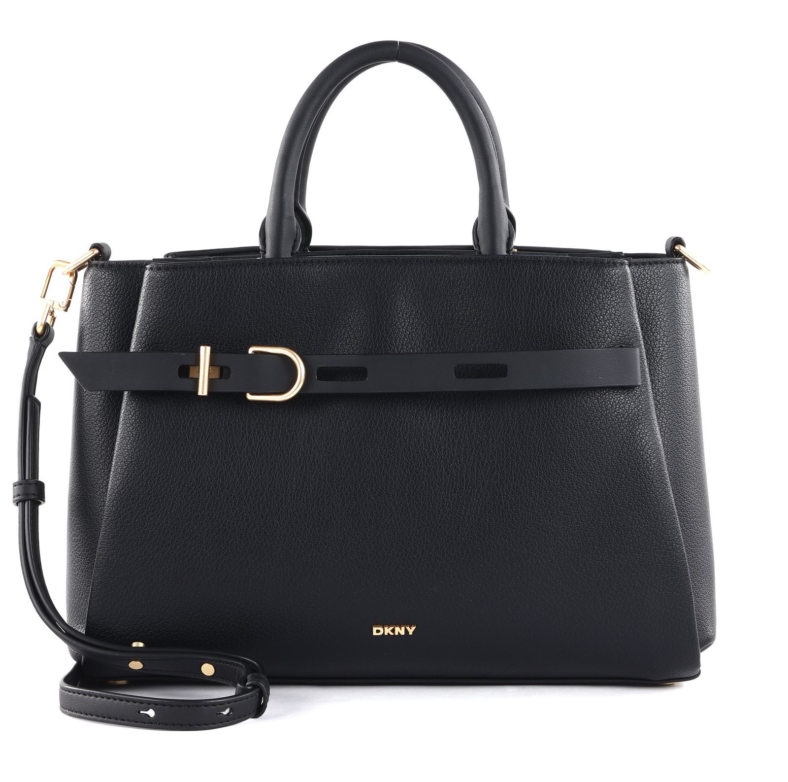 DKNY handbag Onyx Satchel Blk / Gold