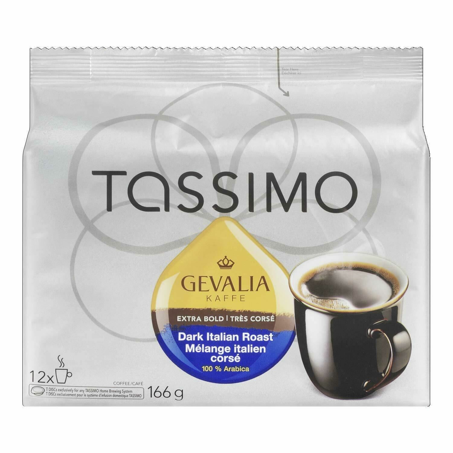 Gevalia Tassimo Dark Italian Roast T 