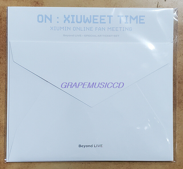 XIUMIN EXO 2021 ON : XIUWEET TIME SPECIAL AR TICKET SET +