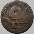 New Listing1787 New Jersey Copper, Camel Head, Maris 56-n, struck over 1787 Ct 33.2-Z.17