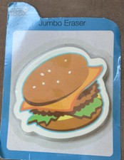 JUMBO ERASER BIG MAC BURGER SCHOOL ACCESSORY