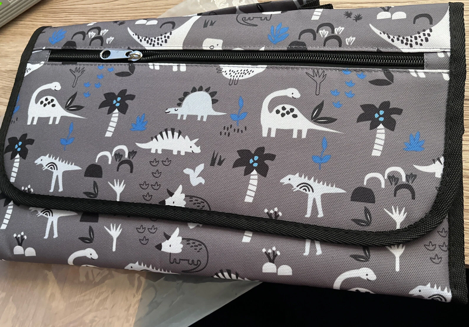 Dinosaur Portable Changing Pad For Baby Waterproof Travel Diaper Station NEW