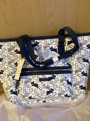 Radley London Texture Dog Responsible Large Ziptop Bag Tote