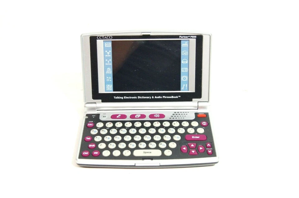 CCTACO PARTNER EP800 ENGLISH Talking Dictionary & Audio Phrasebook Tutor - Image 2 of 4