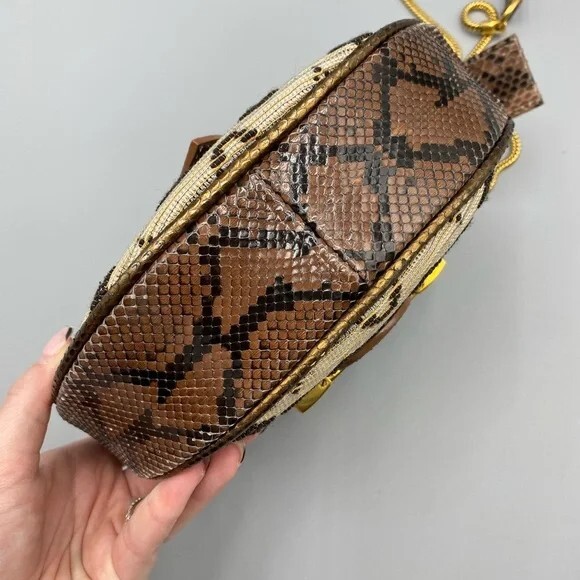 LOUIS VUITTON Python Suede Monogram Empire Levant… - image 11