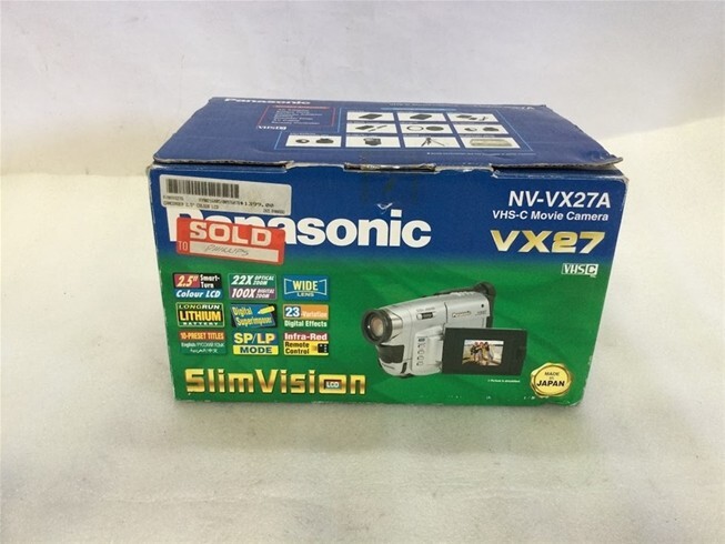 Panasonic NV-VX27A VHS-C Movie Camera Camcorder Charger Battery
