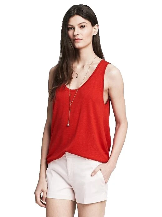 Banana Republic Linen Tank Tops for Women