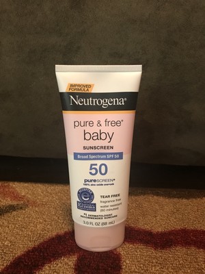 pure and free baby sunscreen
