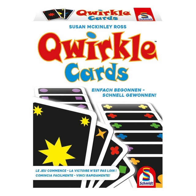 Schmidt Spiele 75034 Qwirkle Cards Card Game for sale online eBay