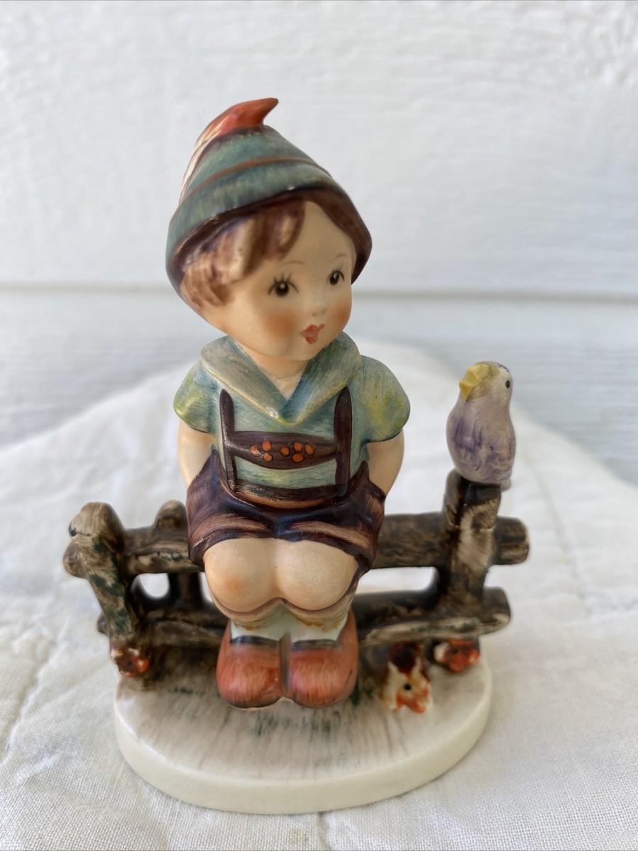 w goebel figurines west germany Boy On Fence | eBay