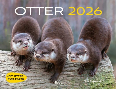 HEEL VERLAG Kalender Otter 2026