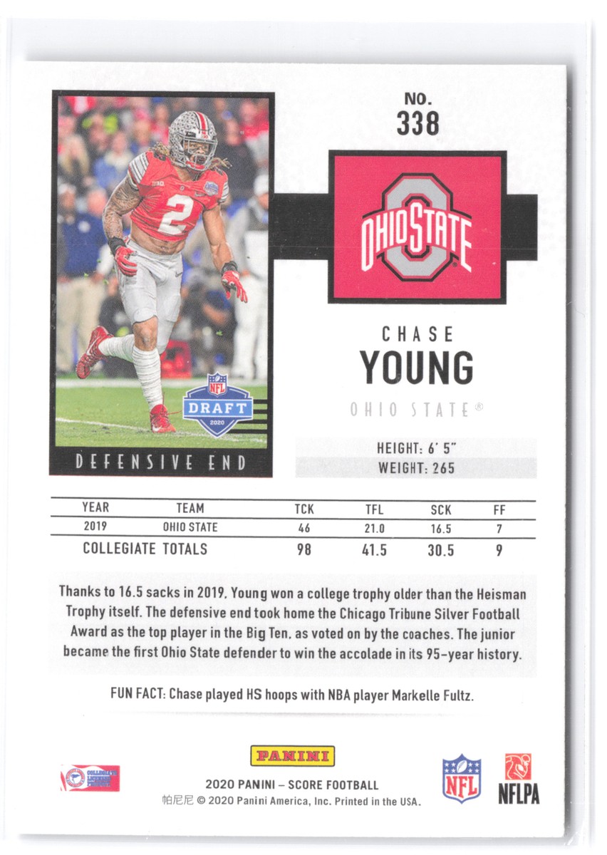 2020 Score #338 Chase Young RC | eBay