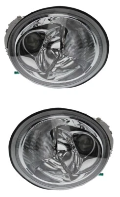 PHARE AVANT GAUCHE + DROIT ELECTRIQUE POUR VW NEW BEETLE 9C 01.98-05.05 H1 H1 - Photo 1/4
