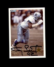 Tony Tolbert Hand Signed 1994 Fleer Dallas Cowboys Autograph