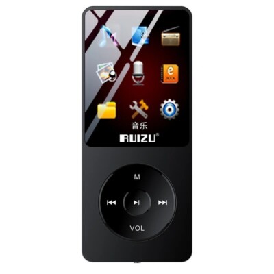 RUIZU X02 MP3 Player Music Portable Sport Walkman with 1.8 Inch Screen Support F