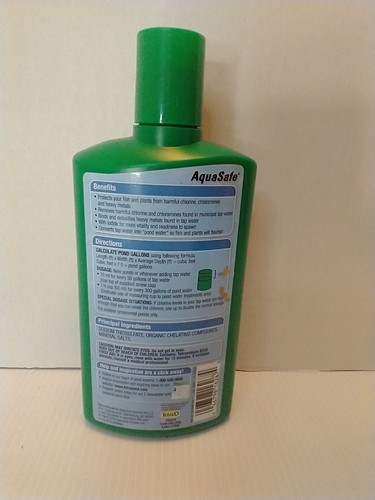 TetraPond AquaSafe 16,9 once, rende sicura l'acqua del rubinetto per pesci da laghetto - Foto 3 di 7