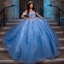 Sweetheart Ball Gown Quinceanera Dresses for Girls Lace Appliques Court Train