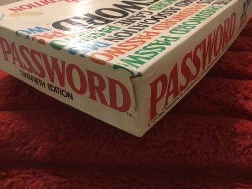 PASSWORD 20th EDITION MB GAME,EXC CONDITION; FREE SHIPPING!!! VINTAGE - Picture 4 of 10