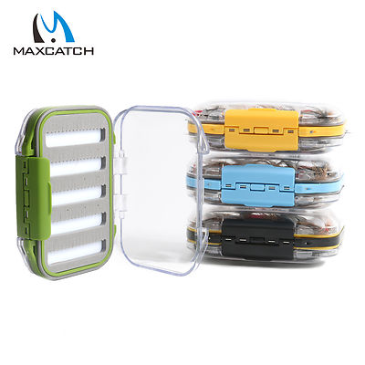 Maxcatch Wasserdichte Fliegenbox/Fliegendose Trasparente Deckels Fliegenbox 