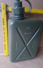 1 ltr. Kraftstoff Kanister oliv Kerosin ORIGINAL Hünersdorff BUND Heinze Kocher