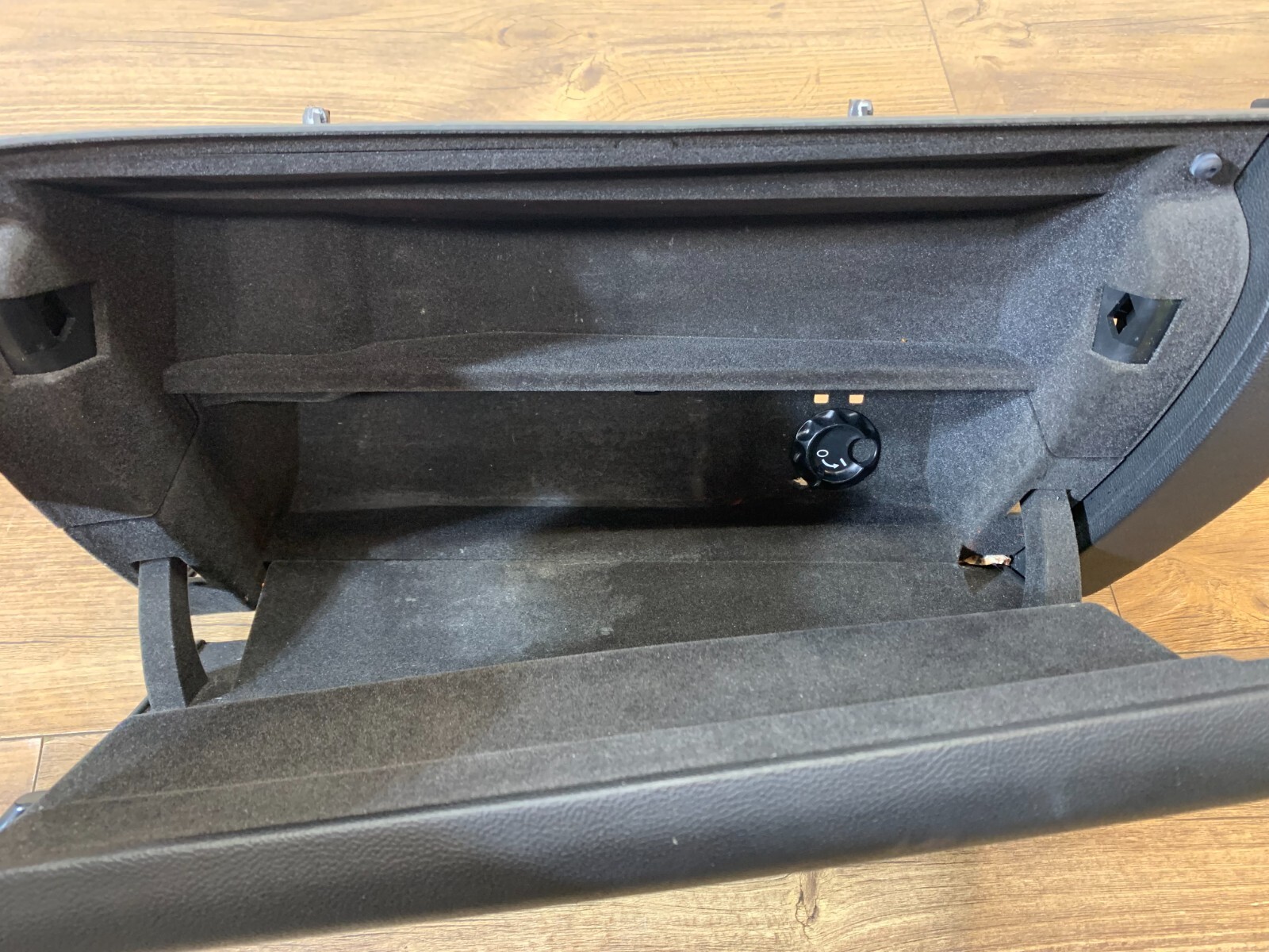 2015-2017 Maserati Ghibli Black Leather Glovebox Storage Compartment 670010941