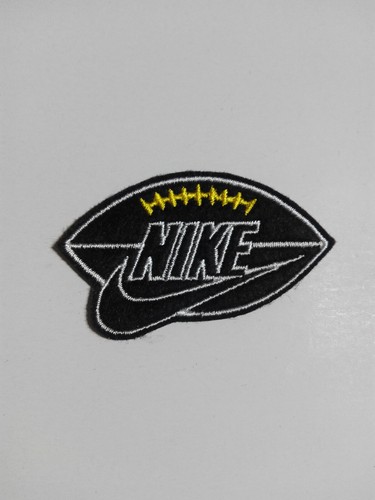 Parche bordado para PEGAR , Termoadhesivo estilo Nike 6,5/4 cm adorno ropa  | eBay