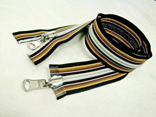 Cerniera lampo 8# Cerniera in resina 60-250 cm Doppi cursori Zip aperta Piumino Cappotto Tenda Cerniere nere Cucito fai da te Accessori di abbigliamento (Color : Black, Size : 100CM_NO8