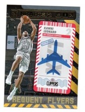 2021-22 Hoops Frequent Flyers Winter Kawhi Leonard