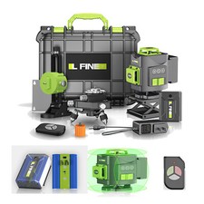 16 Line 4D Green Laser Level Cross Line Self Leveling Rotary Measure Tool