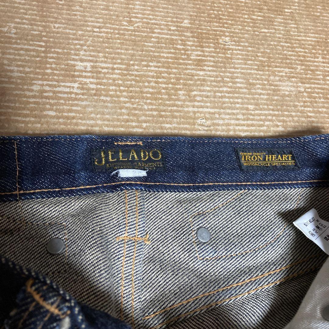 JELADO×IRON HEART 2nd 21oz Jackass Denim Jelado x Iron Heart 2nd 21Oz Jackass Denim Pants Jeans Japan