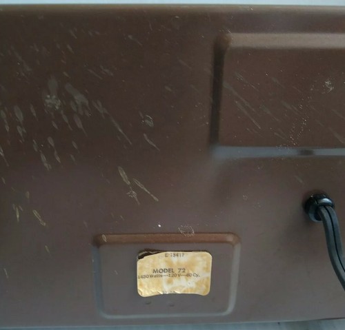 Vintage Galaxy Electric Space Heater Model 72 Portable 1450 Watt ...