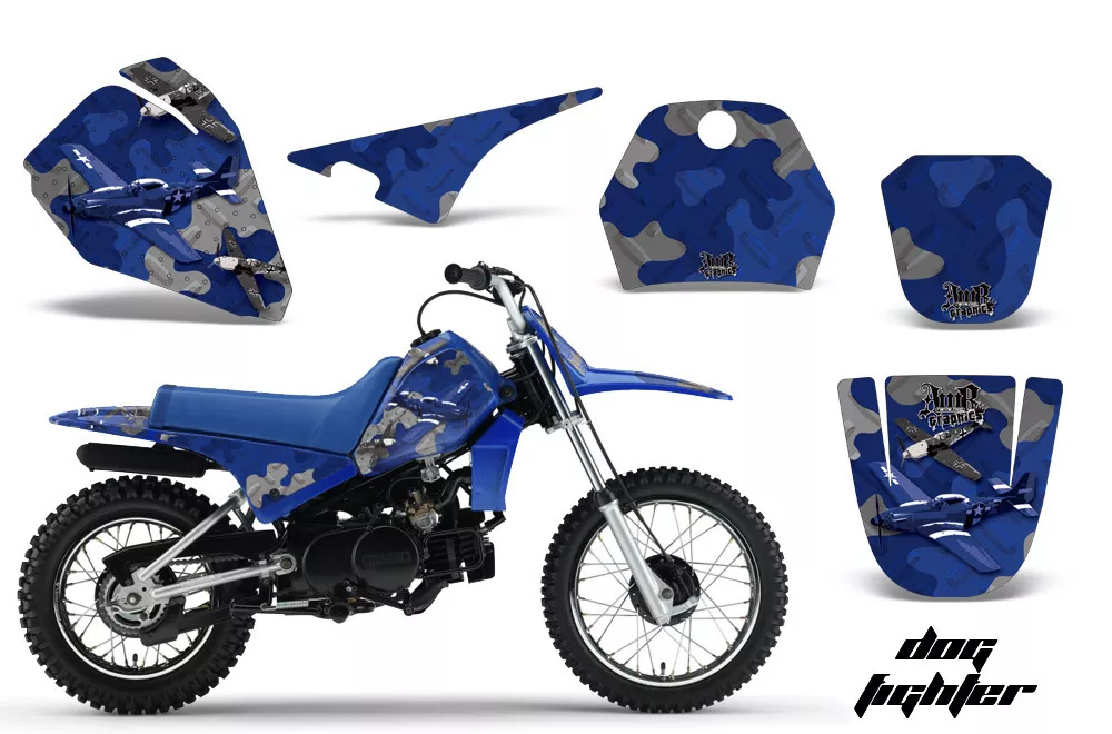 Dirt Bike Decal Graphic Kit Sticker Wrap For Yamaha PW80 PW 80