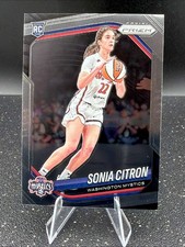 2025 Panini Prizm WNBA Sonia Citron Rookie RC Base #122 Mystics