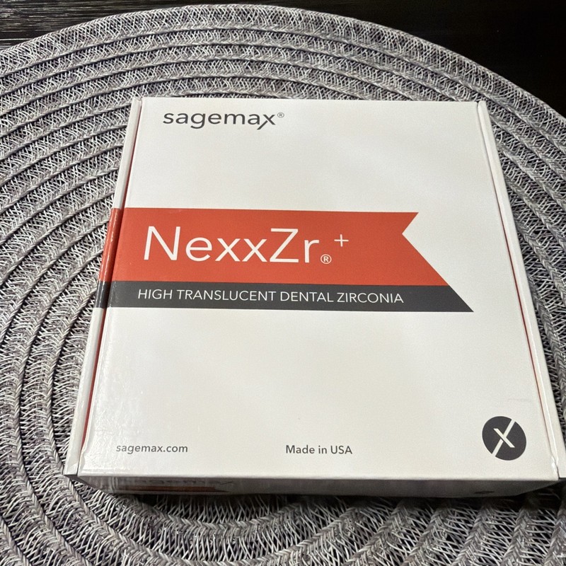 Sagemax NexxZr + High Translucent Dental Zirconia Shade WT W98-14mm