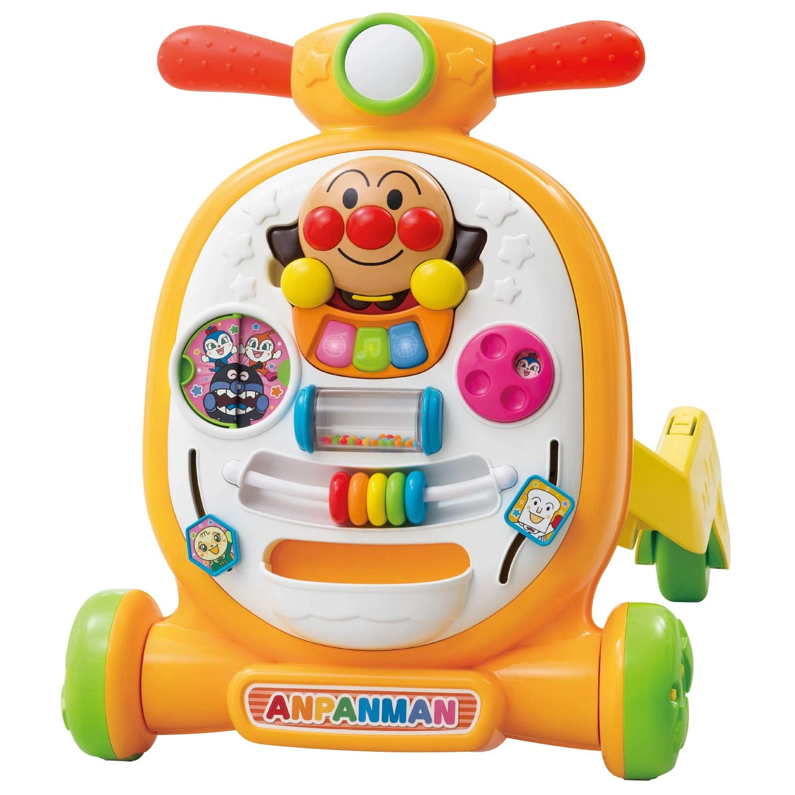 AGATSUMA Anpanman Ride-on! Push-and-Transform Walker W430×H480×D540mm