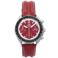 Omega Watch Speedmaster 39mm Schumacher Red Edition 3810.61.41 - Inventory 8589
