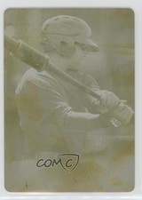2011 Playoff Contenders Draft Tickets Printing Plate Yellow 1/1 Kes Carter 0l2