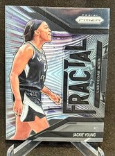 2025 Panini Prizm WNBA Fractal Jackie Young #2 Las Vegas Aces