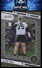 2024 Panini Absolute #114 Taliese Fuaga Retail New Orleans Saints