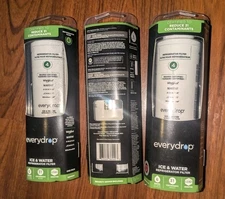Lot Of 3 Every Drop Ice & Water Refrigerator Filters #4 New In Box