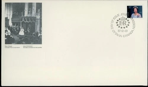 CANADA 1987 QUEEN ELIZABETH II DEFINITIVE #1162 FIRST DAY COVER !! M175