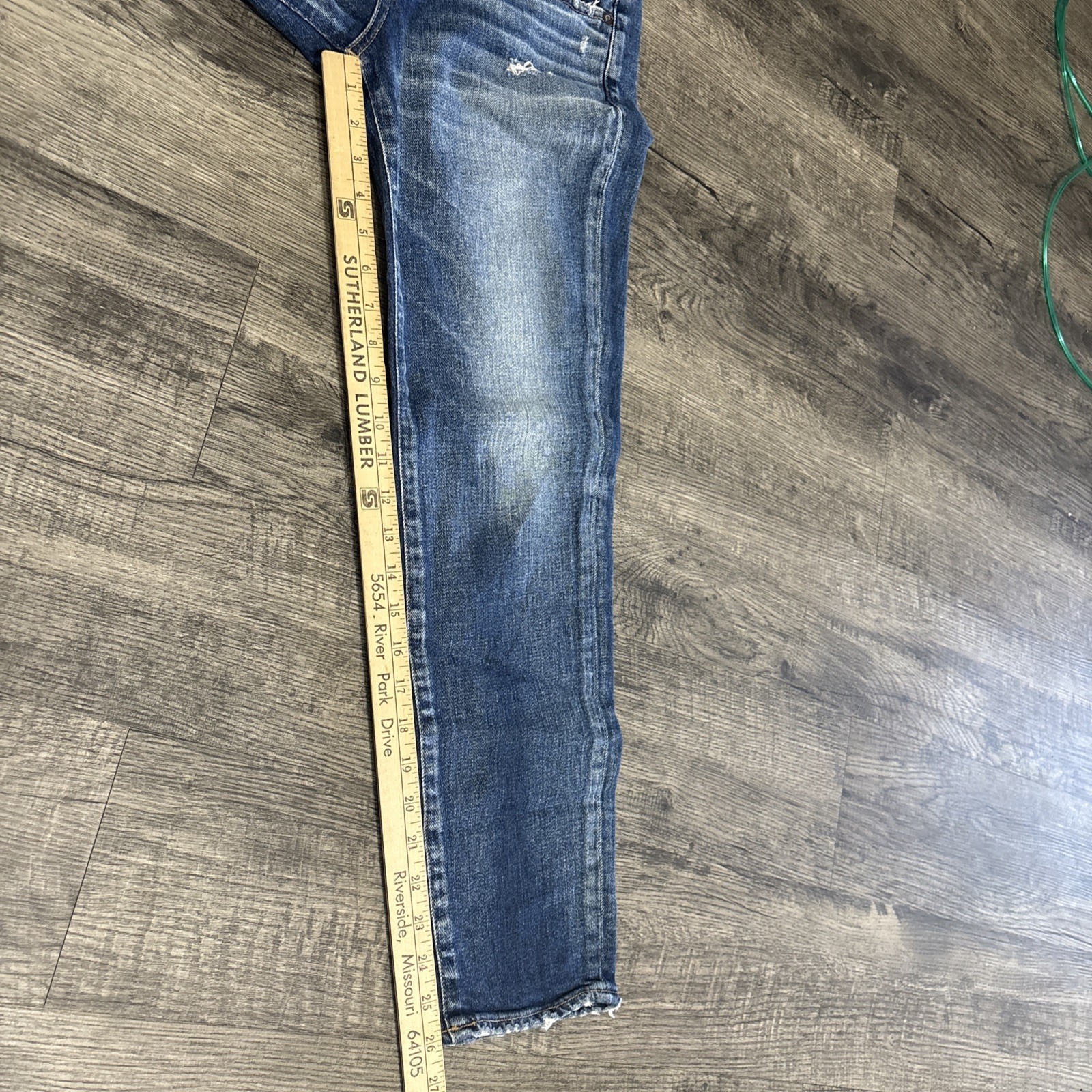 MOUSSY VINTAGE Women's Distressed Skinny Jeans Denim 28 Fits 30 X 26 - View 8