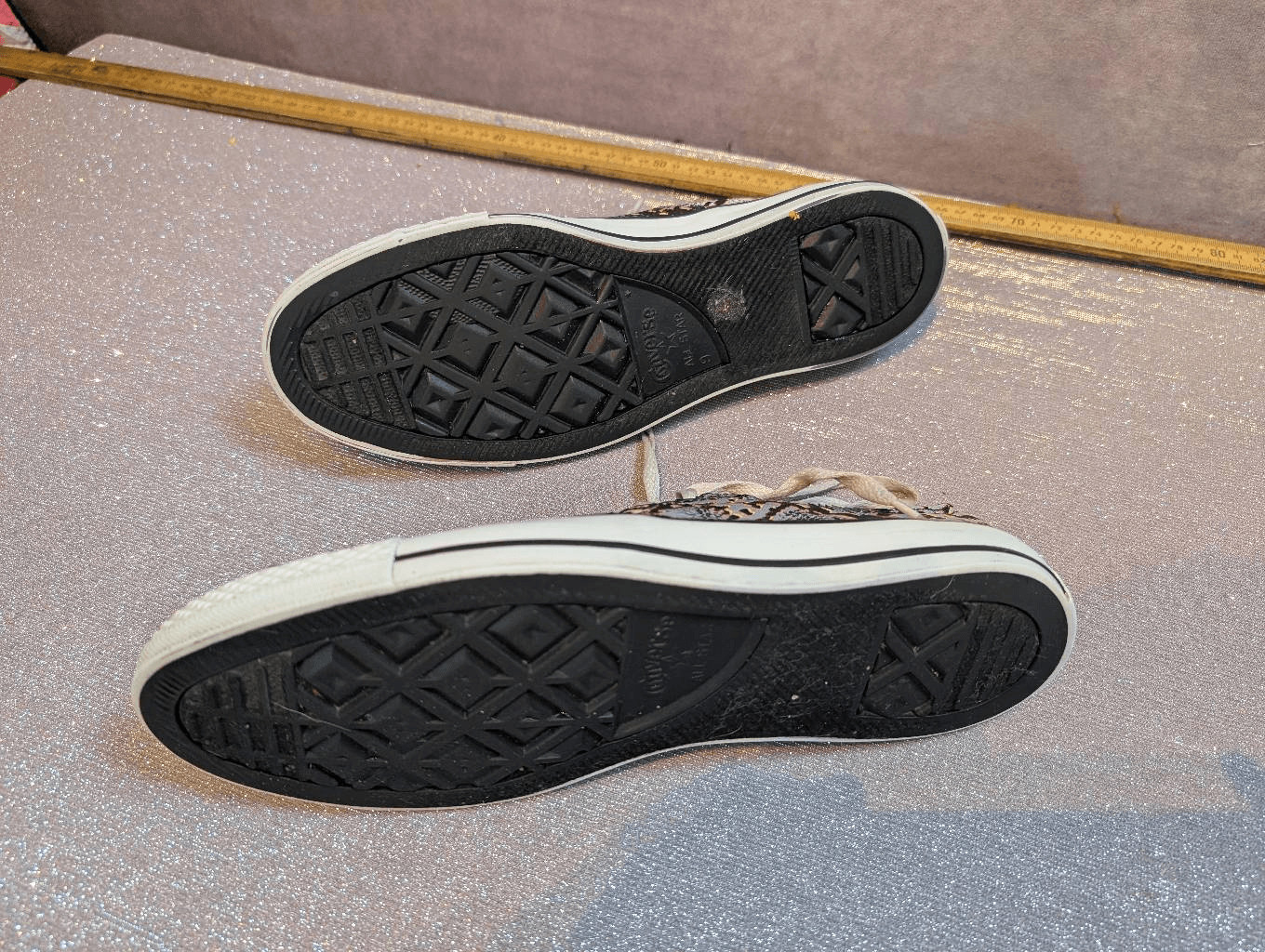 Converse Allstar snake print Streetstyle skate sneakers 11 thumbnail 4