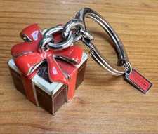 Vintage Coach keychain / bag charm
